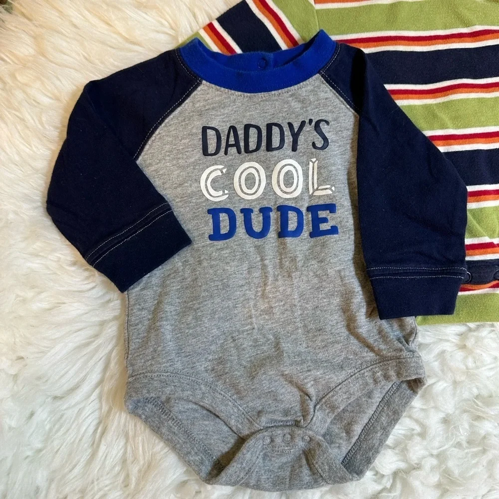 Baby Boy 3-6 Month Bodysuit Clothing Bundle